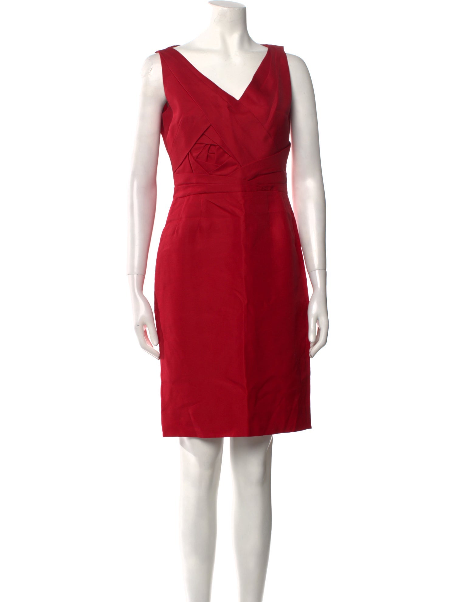 Valentino Silk Knee-Length Dress